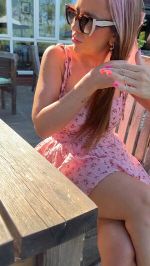 Solo Public British Clit Rubbing Dress