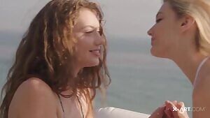 Sex For Three By The Sea