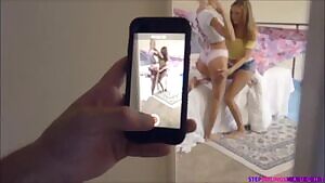 i caught sister and cousin playing around, they let me join them!