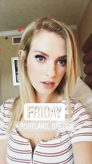 Just imagining Barbara Dunkelman's lips wrapped around my cock