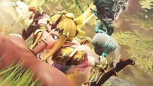 Zelda & Midna Bonding; Sound Warning