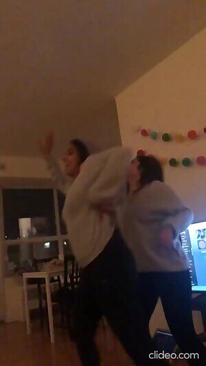Braless Cutie Dancing