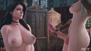 Futa 3D Animation Big Ass Cum