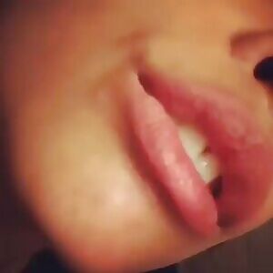 Tongue out