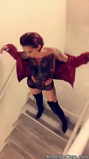 look up