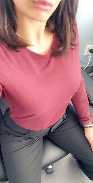 Just walk into my office and catch me naked