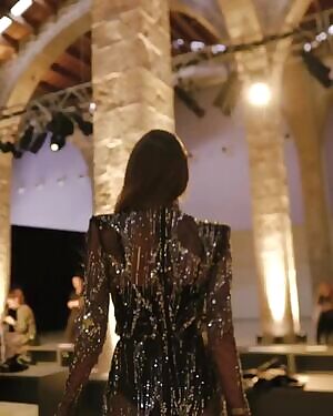 Short video in a dress