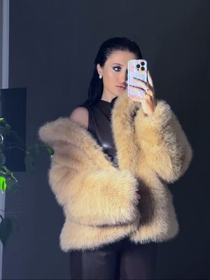 Clothing Fetish Brunette Clothed Fluffy Leather