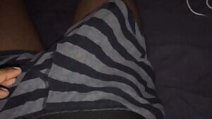 Morning wood with some precum