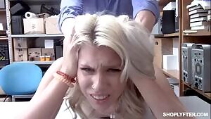 Sexy Tattoo Blonde Chanel Grey