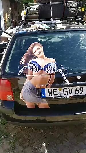 When it's wet, who needs a tee shirt...?