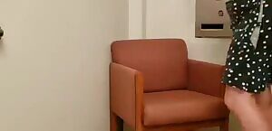 My sexy wie invites you to join her in the work bathroom. Tells you to sit down on the chair and enjoy the view after handing you her thong. She loves to read and respond to all your dirty comments.