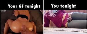Normal night for virgin sissys