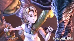 Ilia resigned to her fate with the monsters