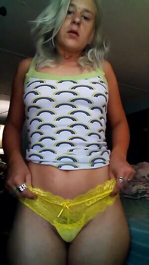 Yellow lace cheeky panties with a cotton gusset. Worn to order so they are as dirty as you like them. Pm or kik tempest2007 for more details on these and all my available 175+ listed panties.