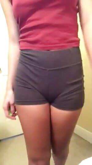 In case you've ever wanted to watch an 18 y/o slut strip