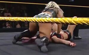 Toni Storm sitting on face