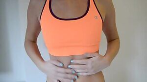 Sports Top Boob Drop