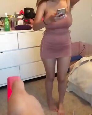 She threw that booty