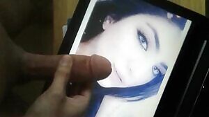 Cum string at the end