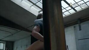 Emmy Rossum has two pairs of panties on