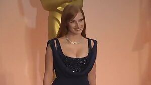 Jessica Chastain at the 87th Academy Awards