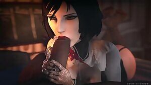 Elizabeth sucking dick
