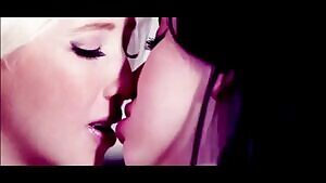 Aria Teaching Samantha How to Kiss