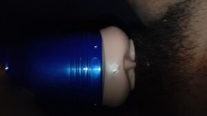 Foreskin Cum Cumshot Fleshlight Hairy Cock