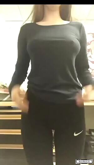 Expressing Her Tits