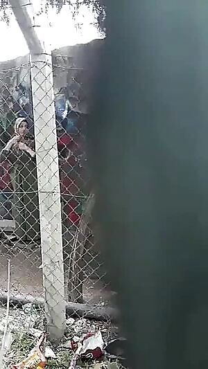 Arab couple on a street