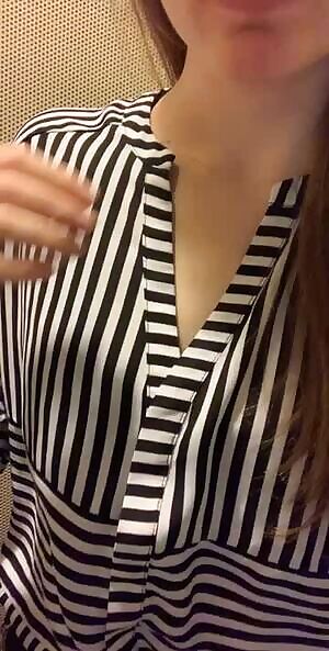 lashing my itty bitty titty