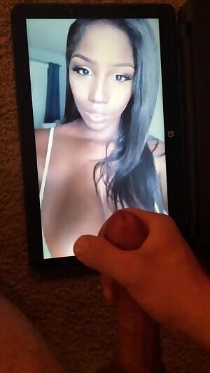 One of my favorite big titty Instagram sluts to cum to