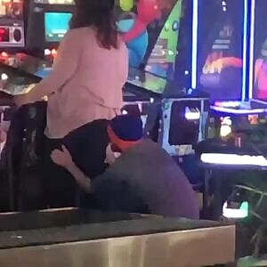 Man sniffs farts in public.