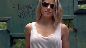Lily Flashing At The Bird Park