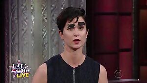 Katherine Waterston demonstrating her family resemblance to the 