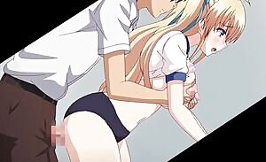 From behind