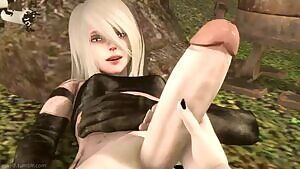 Jerking off A2
