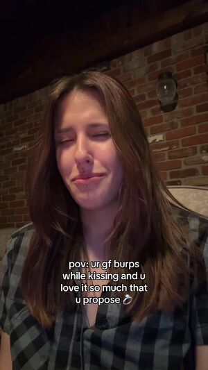 Burping Brunette Dirty Talk Fetish Lips
