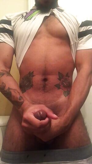 I have big hands, but I can still use both hands on myself