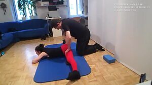 Straddle oversplits, continued