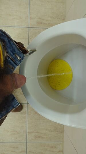 Male Pissing Hairy Cock Pee Peeing