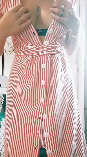 How do you guys like my new dress 😇?