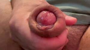 Foreskin Amateur Big Dick Homemade Precum