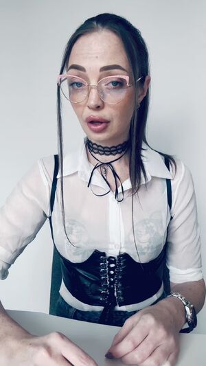 Femdom ASMR Choker Corset Fansly Fetish