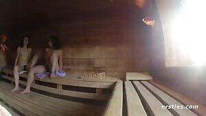 A day at the sauna.