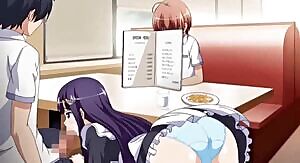 She's taking the order