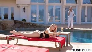 Mia's perfect ass getting the Tushy experience