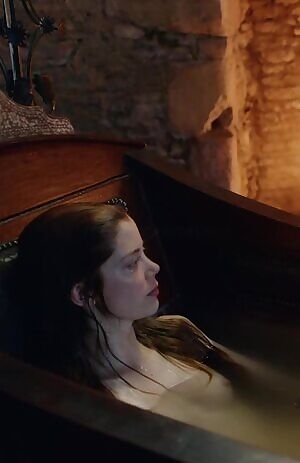 Charlotte Hope and her wet, naked body. What would you do to her?