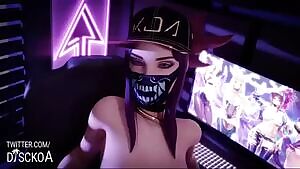 KDA Akali taking a break